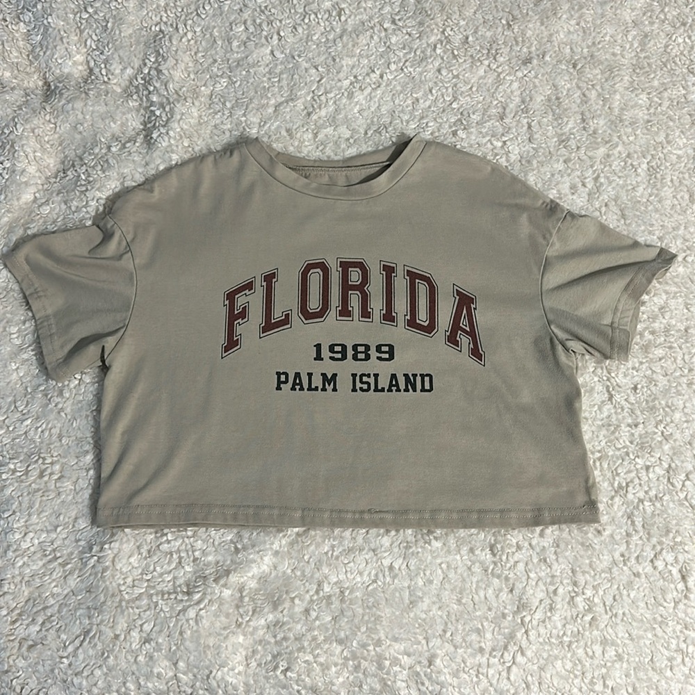 Cropped Florida Tee